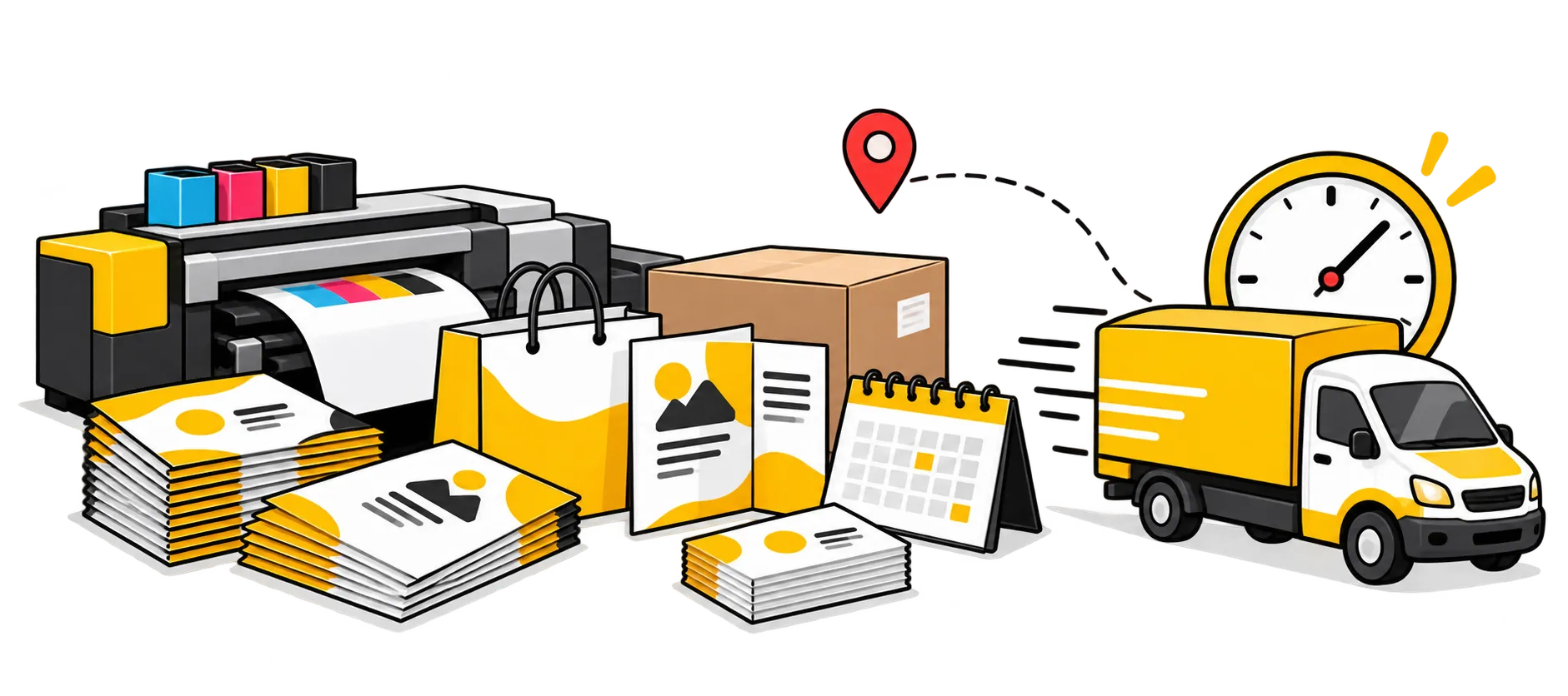 How to Choose a Printing Service That Delivers on Time - Print Monster
